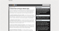 Desktop Screenshot of blog.planga.com